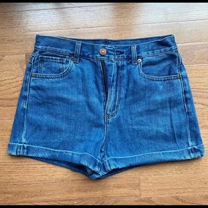 American Eagle mom shorts